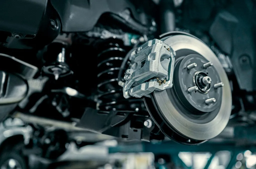 The Speedy Auto Service centers thoroughly inspect your entire brake system