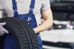 Speedy Auto Service technician provide complete tire repair and maintenance services including tire rotation, balancing, and wheel alignment